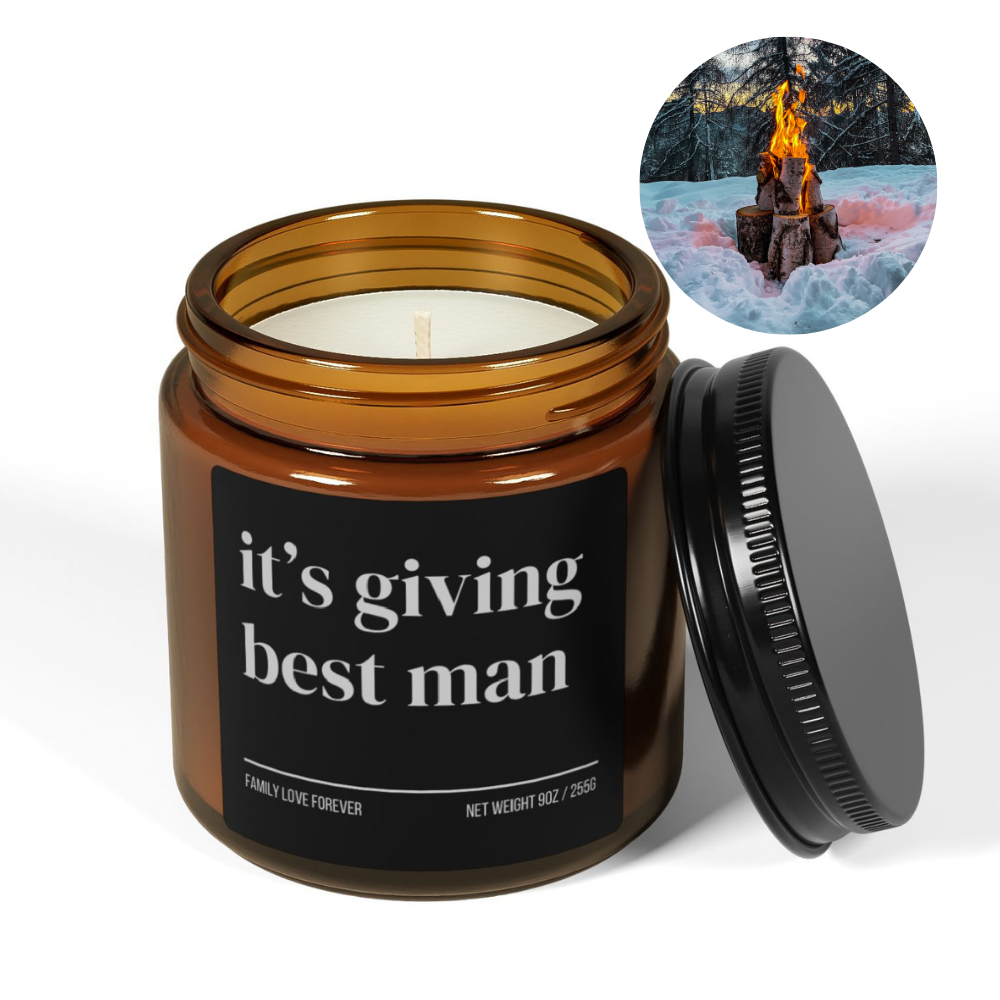 It's Giving Best Man Proposal Candle Favor, Best Man Gifts, Wedding Party Gifts, Wedding Party Favors