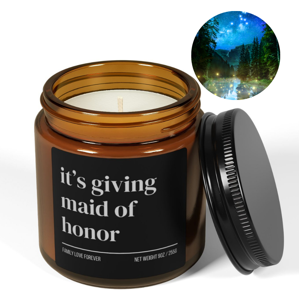 Its Giving Maid of Honor Proposal Candle Favor, Maid of Honor Gifts, Gift for Maid of Honor MOH Gift