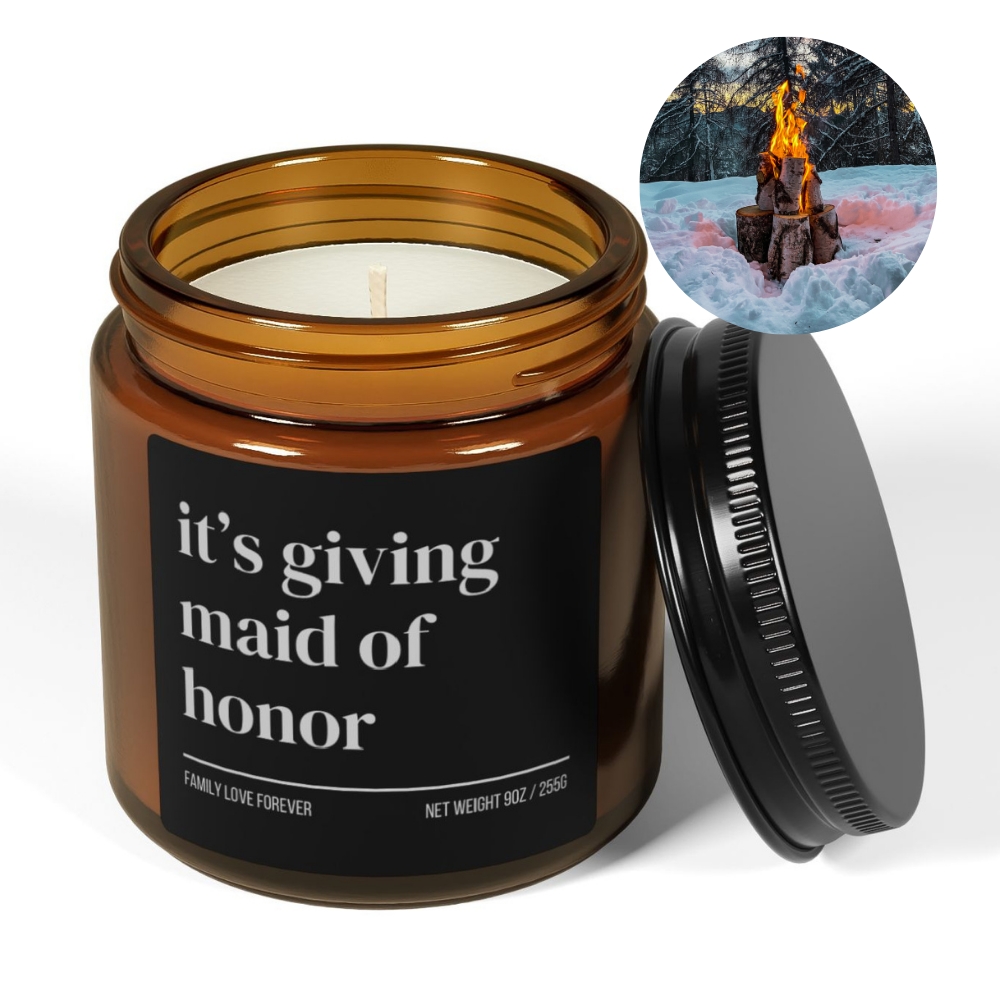 Its Giving Maid of Honor Proposal Candle Favor, Maid of Honor Gifts, Gift for Maid of Honor MOH Gift