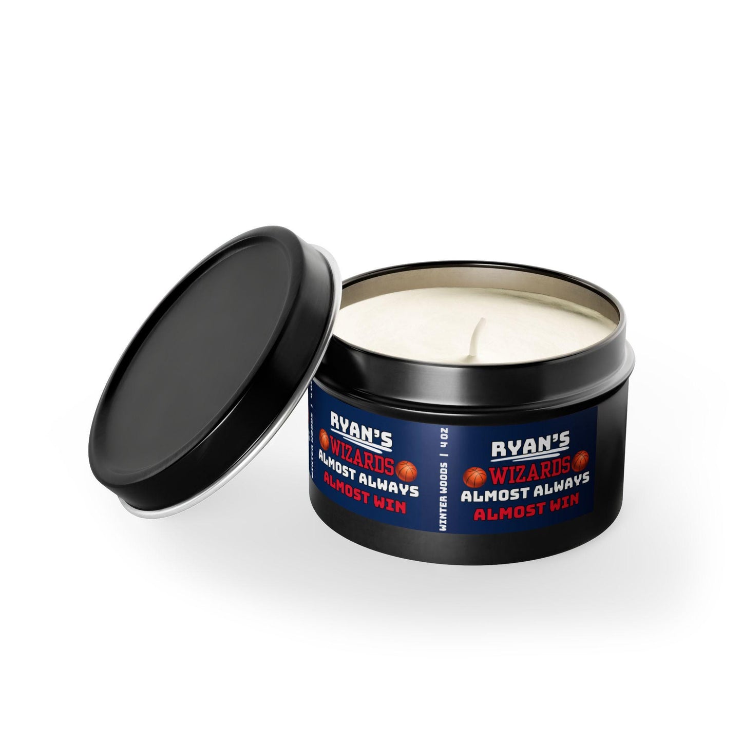 Washington Wizards Always Almost Win Personalized Candle | NBA Wizards Basketball Fan Gift | Wizards Fan Gift for Him