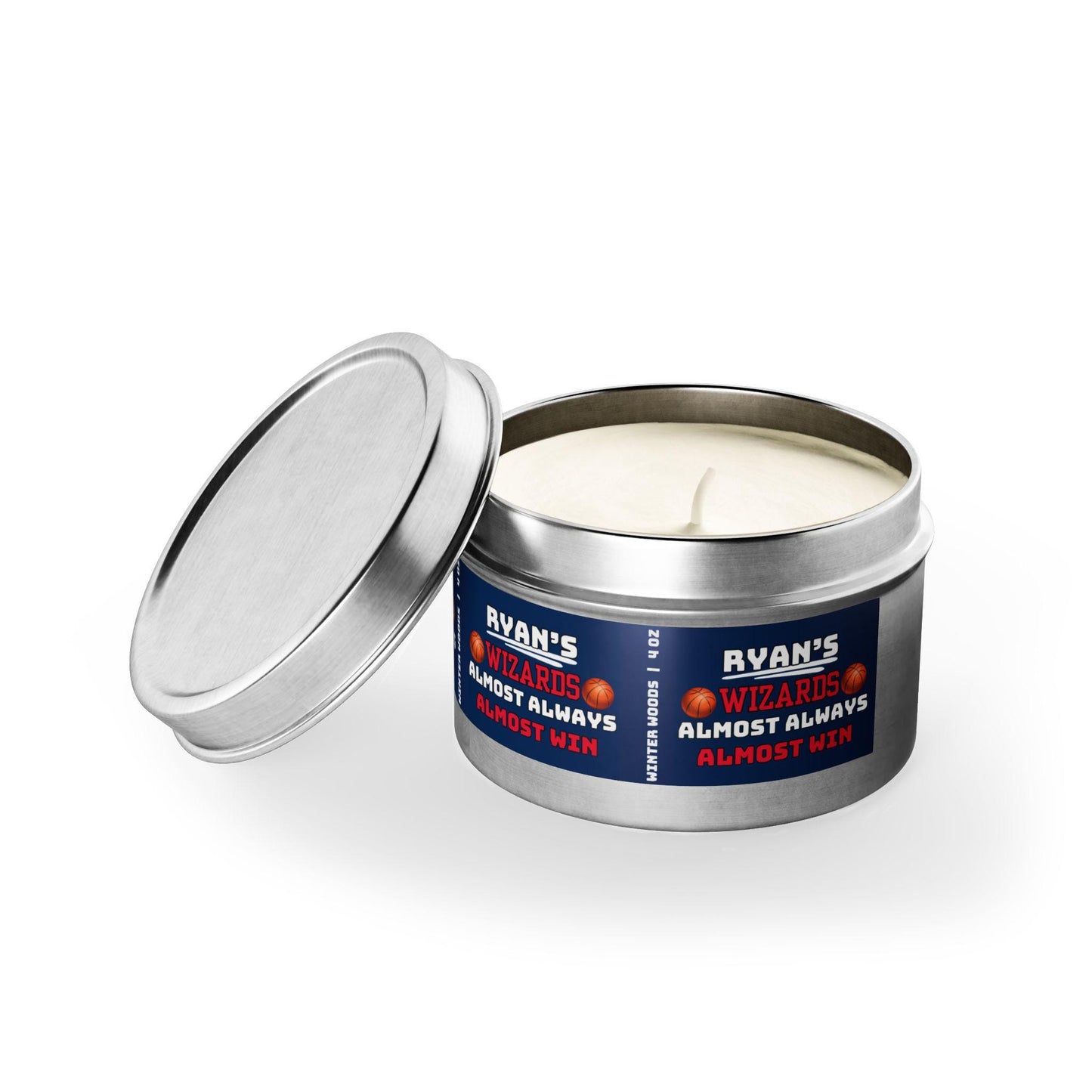 Washington Wizards Always Almost Win Personalized Candle | NBA Wizards Basketball Fan Gift | Wizards Fan Gift for Him