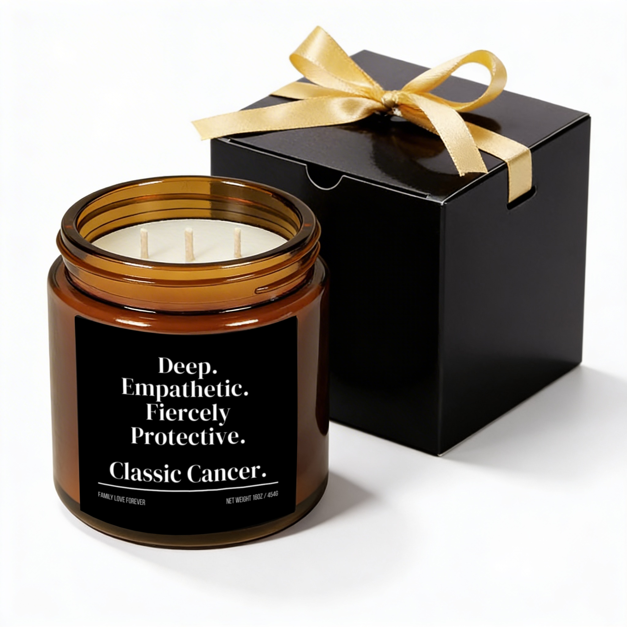 Classic Cancer Candle | Deep. Empathetic. Fiercely Protective.
