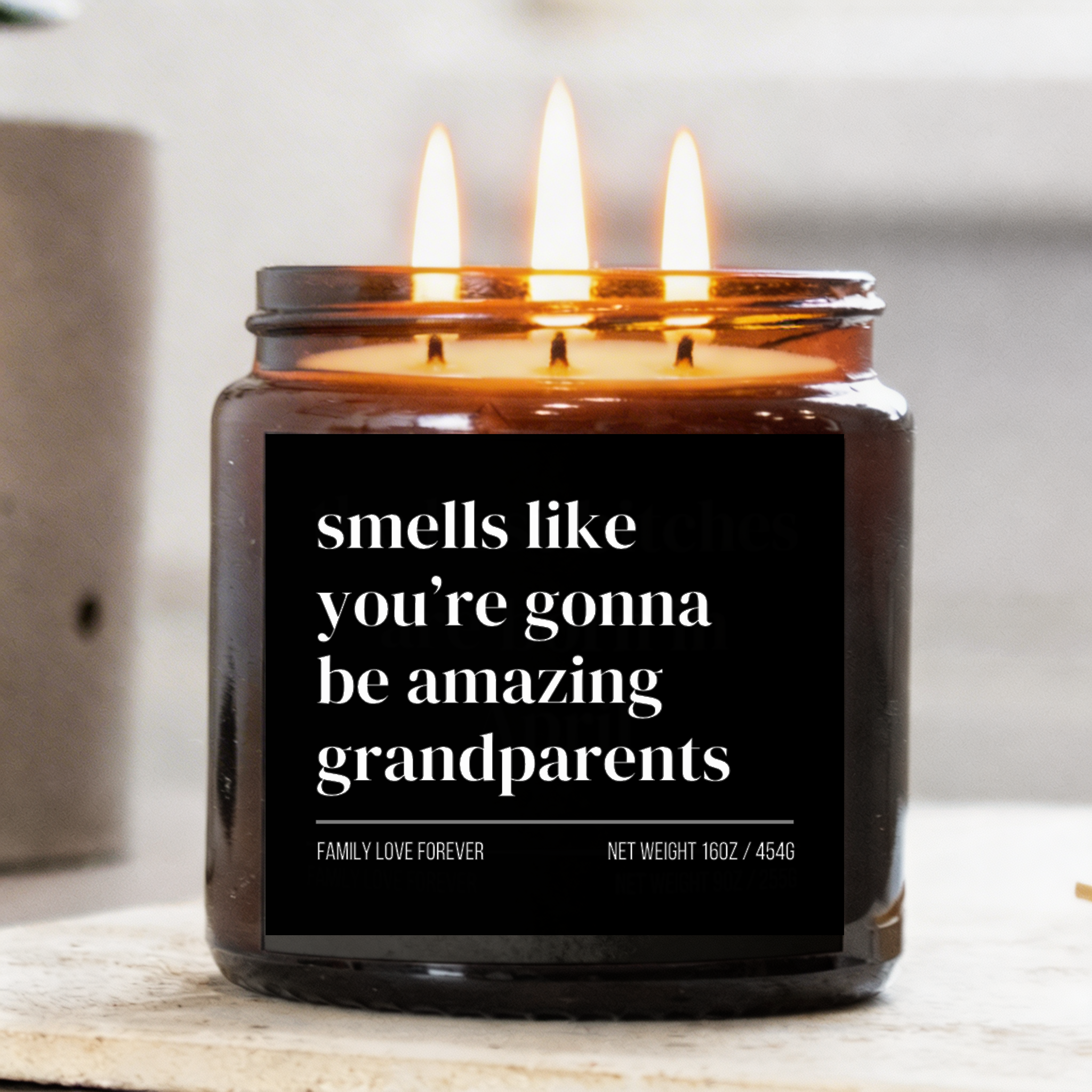 smells like you're gonna be amazing grandparents