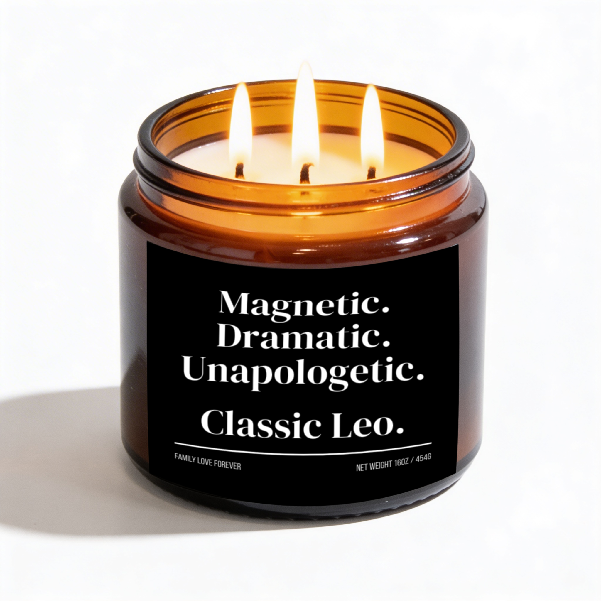 Classic Leo Candle | Magnetic. Dramatic. Unapologetic.