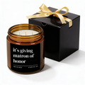 it's giving matron of honor candle