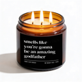 The "Smells Like You're Gonna Be an Amazing Godfather" Candle — The Perfect Godfather Proposal Gift