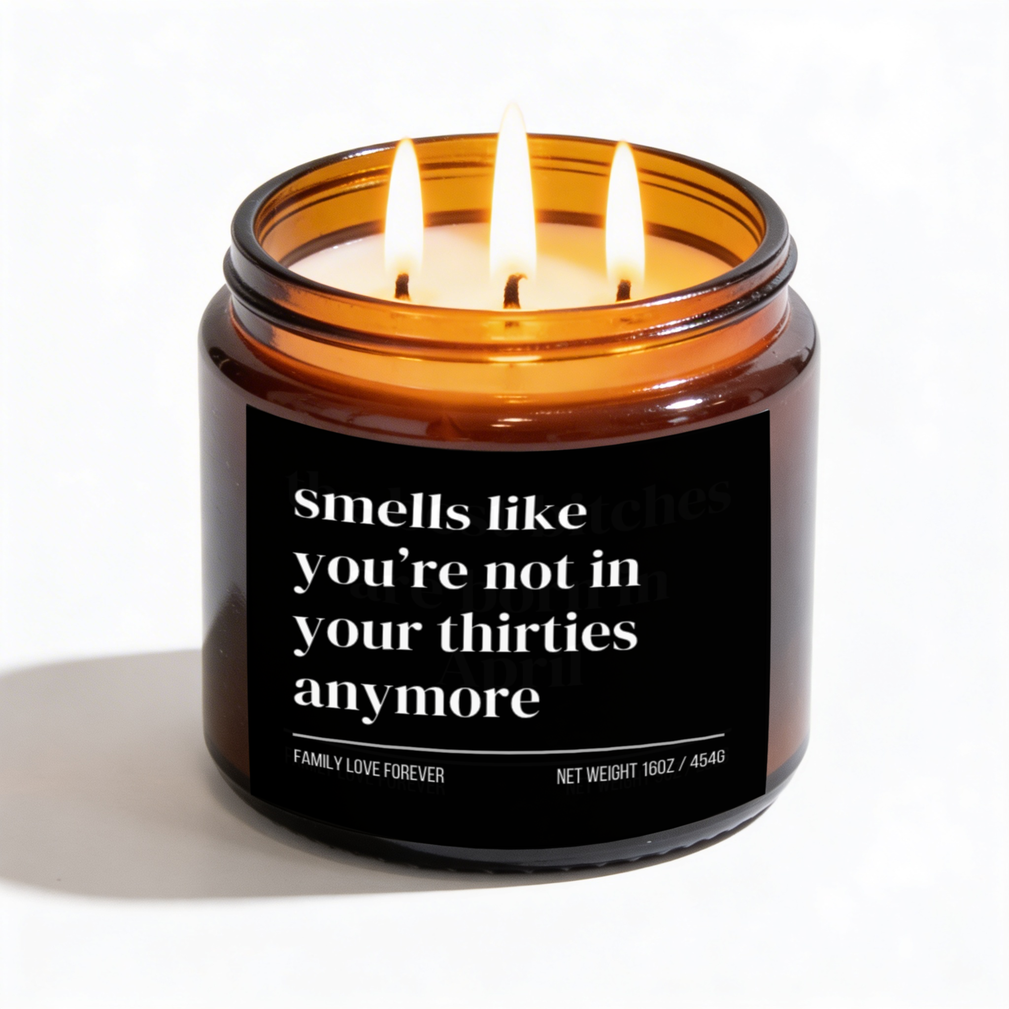 smells like you're not in your thirties anymore