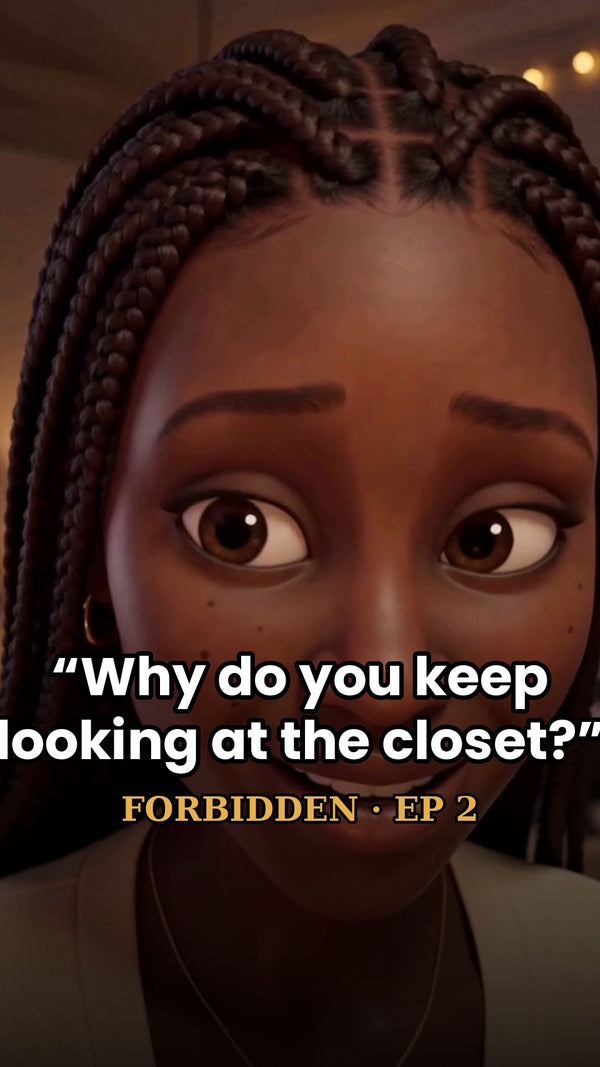 Why do you keep looking at the closet?