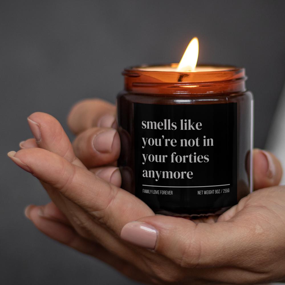 50th Birthday gift for women, Gifts for turning 50, 50th Birthday gifts for her, Smells like not in your 40s, Mom 50th Birthday Gift for her