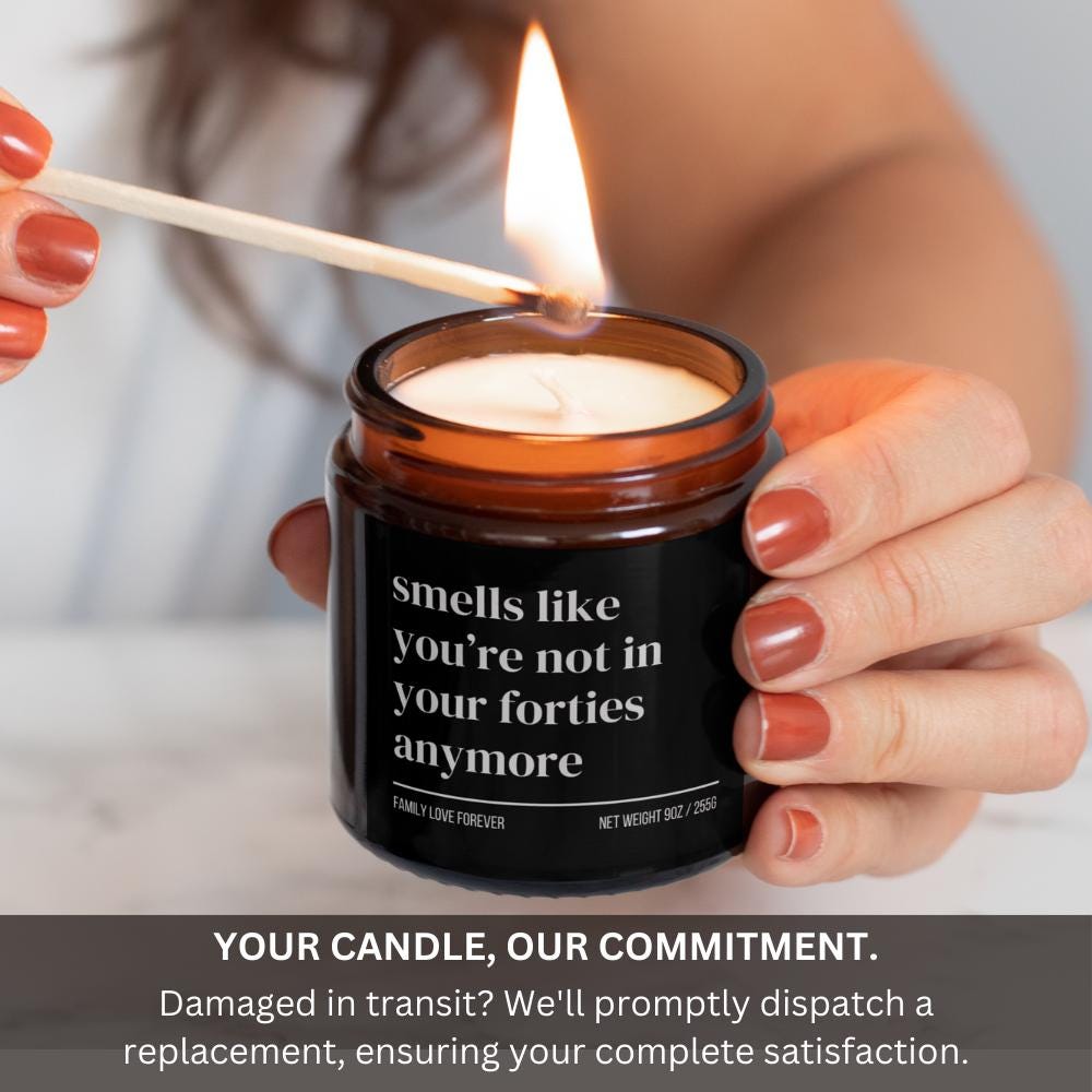 50th Birthday gift for women, Gifts for turning 50, 50th Birthday gifts for her, Smells like not in your 40s, Mom 50th Birthday Gift for her