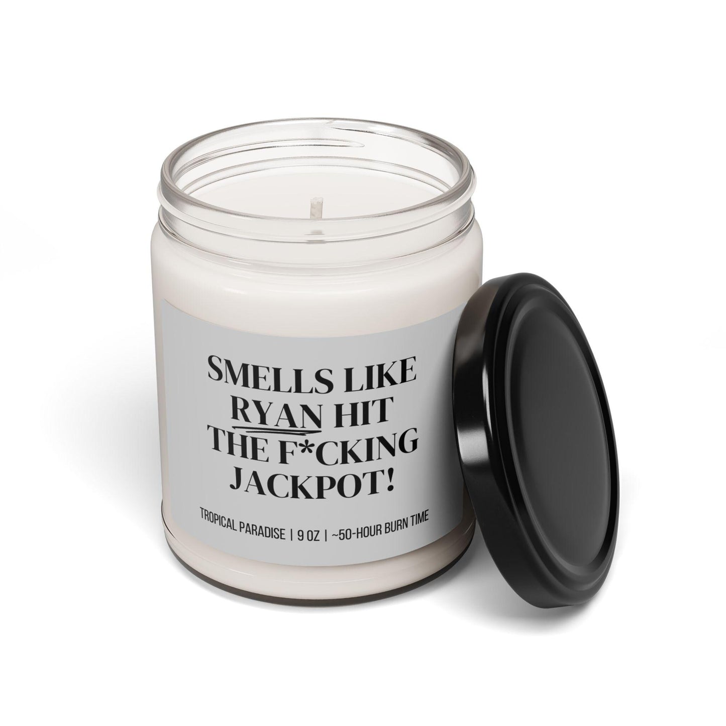 Funny Personalized Candle | Engagement Wedding Bachelorette Gift | Custom Best Friend Sister Present | Unique Bridal Party Favor