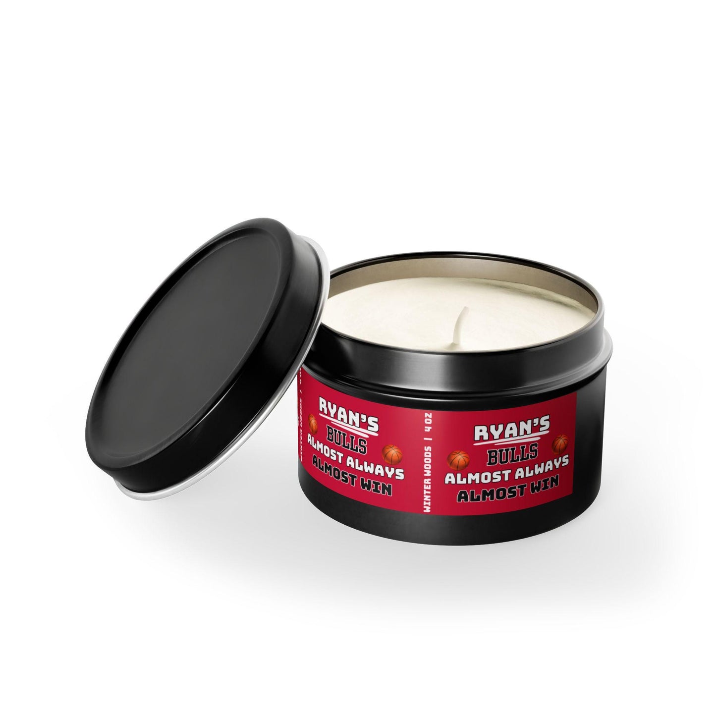 Chicago Bulls Always Almost Win Personalized Candle | NBA Bulls Basketball Fan Gift | Bulls Fan Gift for Him