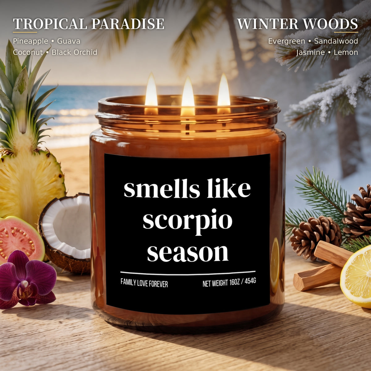 Smells Like Scorpio Season | Limited Edition Scorpio Candle