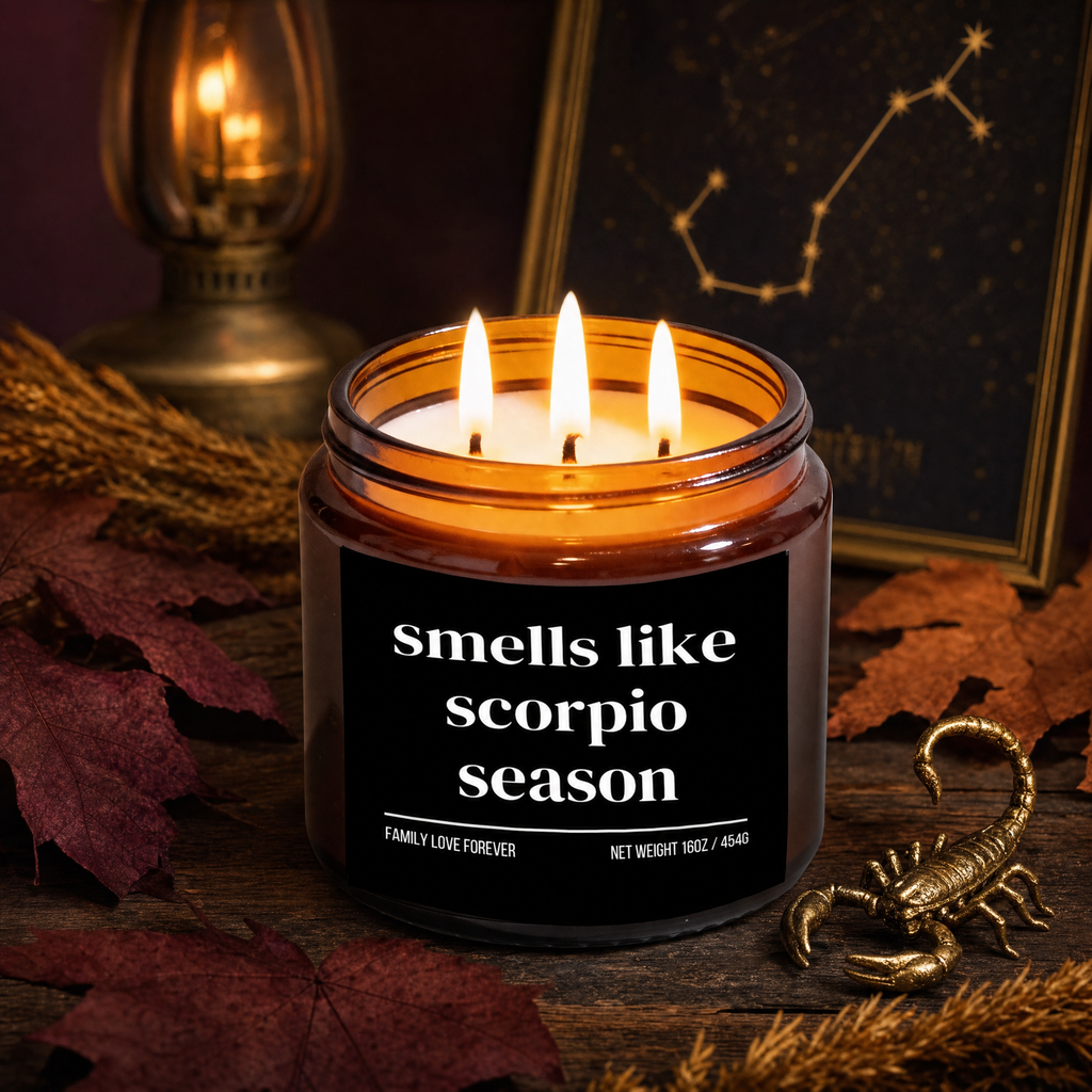 Smells Like Scorpio Season | Limited Edition Scorpio Candle